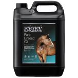 Science Supplements Pure Linseed Oil 5 Litre (Equine)