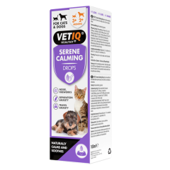 VetIQ Serene-Um Drops Calming Solution 100ml (Canine/Feline)