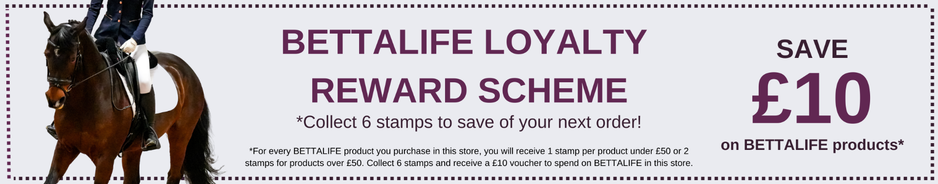 BETTALIFE Loyalty Scheme Banner