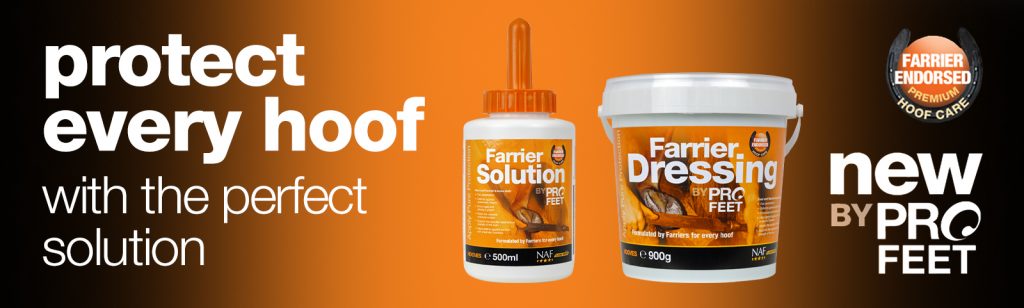 Farrier Solution and Farrier Dressing from NAF ProFeet